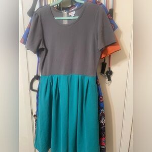 Lularoe Amelia dress with pockets